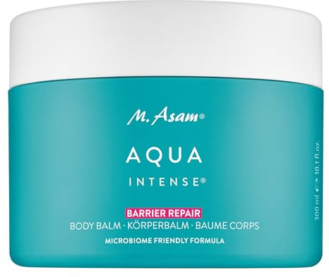 M. Asam Aqua Intense Barrier Repair Körperbalsam (300ml) | Bodylotion mit Hyaluron gegen trockene Haut, feuchtigkeitsspendende Pflege mit Ceramiden & Cica
