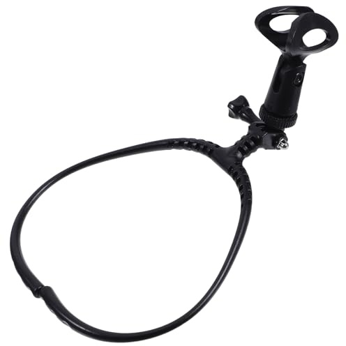 EPIGEIST verstellbare aus Kunststoff und Metall Ergonomisches Design Mikrofonhalterung zum Umhängen Leicht und Vibrationsreduzierend für 24-45mm Mikrofone für Live Streaming