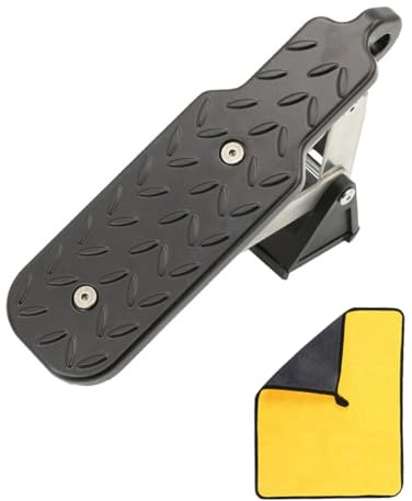 Eieenotee Pestillo Puerta Universal para Portaequipajes Techo Coche, Pedales Soporte con Gancho para Subir en el Techo para la Mayor¨ªa los Accesorios Recogida Herramientas Escalada SUV