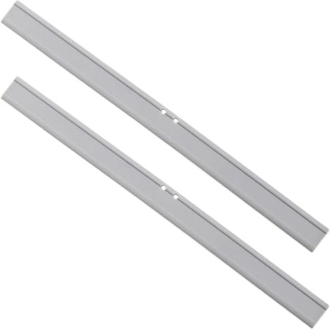 Vaguelly Glass Squeegee Replacement Strips 10 Inch Rubber Wiper Blades for Household Window Cleaning Set of 2