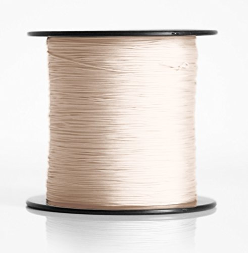 Schnur für Plissee, Rollo, Jalousette 0,8 mm Spannschnur Plisseeschnur zubehör (Creme, 40 Meter)