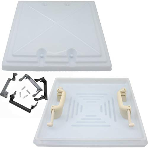 MPK 42/420 - Cubierta de repuesto para claraboya, 40 x 40 cm, para caravana o barco