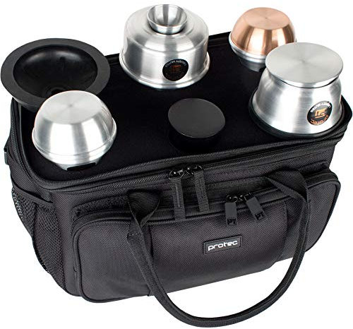 Protec Trompeten-Dämpfertasche, modulare Wände und Dämpferhalterung, 6er-Pack, Modell M408