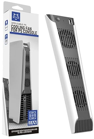 Ventilateur de refroidissement console de jeu pour PS5, radiateur externe silencieux pour PS5