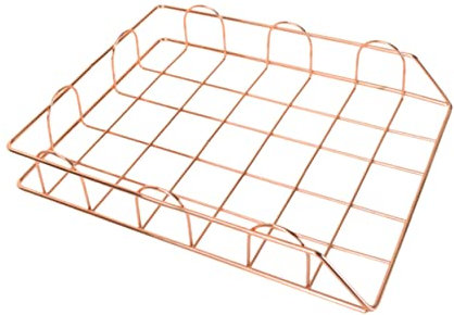 MAGICLULU Dokumentenhalter Für Schreibtisch Dateisortierer Veranstalter Ordner Aus Metall Aktenhalter Für Schreibtisch Desk File Organizer Portfolio-ordner Dateien Ordner Arbeit Rose
