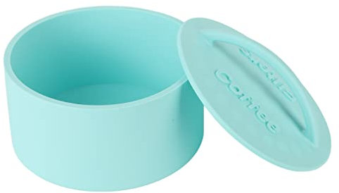 Itonash Support de Stockage de Filtre à café, Support en Silicone Léger, Distributeur de Filtre à café Rond Anti-poussière pour café à Domicile, Différentes Couleurs Disponibles