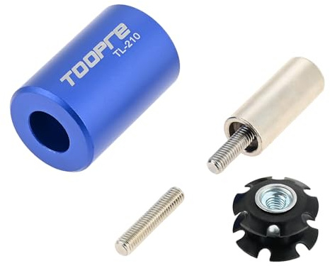 MUXSAM Fahrradgabel Sternmutter Set Werkzeug Installer für Vordergabel | 4 PCS,Aluminiumlegierung,Edelstahl,Verschleißfest,Präzise Passform,MTB,Rennrad,Hybrid,Reparatur