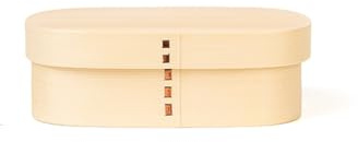 BBTISG Wooden Bento Lunch Box, Japanese Style Traditional Natural Wooden Bento Lunch Boxes 3 Compartments Dinnerware for Children and Adults (Wood Color, Square)