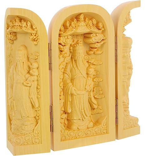 Cabilock Buddha Statue Ornament Vintage Decor for Home Buddhist Sculpture for Decor