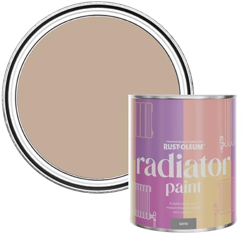 Rust-Oleum Heat-Resistant Radiator Paint in Satin Finish - Smitten 750ml