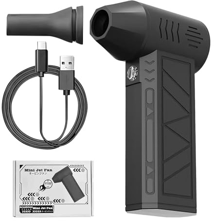 Soplador de Aire Comprimido | Soplador Portátil Sin Cable,Secador Manual Ajustable para Limpieza de PC Electrónica Coche y Casa