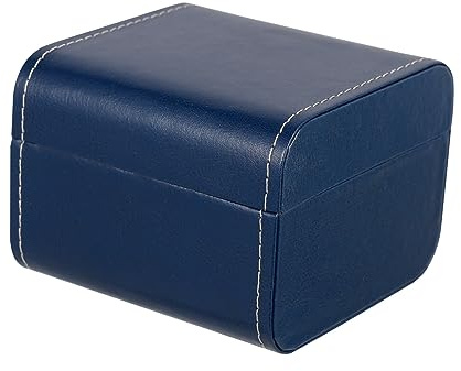 LRXIYODE Custodia Per Orologi in Pu Tasca Singola Organizer Per Orologi Portatile Scatola Per Gioielli Da Polso Resistente e Delicata Per Uso Domestico Viaggio