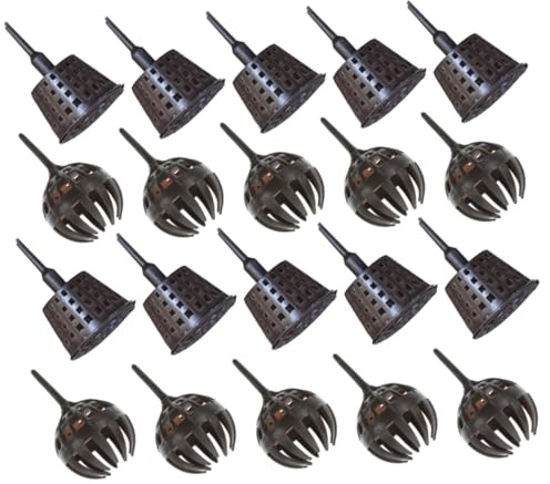 WEKADRIN 20 Pezzi Scatole Fertilizzante Bonsai in Plastica Contenitori Fertilizzanti Resistenti con per Concimazione Automatica Piante da Eccessi e Protegge per Fioriere e Aiuole