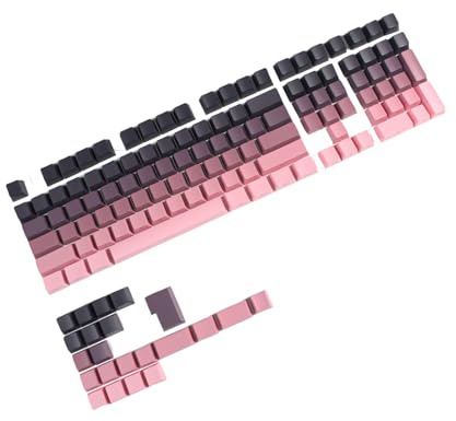 jebyltd Capuchons De Touches Couleur Sublimés À La Hauteur OEM 133 Pièces pour La Personnalisation du Clavier Mécanique Remplacement des Capuchons Touches Personnalisation des Accessoires