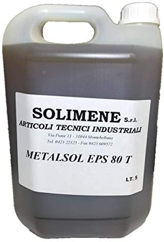 OLIO DA TAGLIO EMULSIONABILE EP 80 - PROFESSIONALE, ALTA QUALITÀ 5 Litri