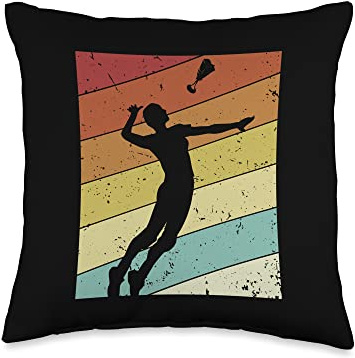 Indiaca Professional Peteca Peteca Players Gifts Retro Game Ball Professional Indiaca Players Peteca Throw Pillow, 16x16, Multicolor