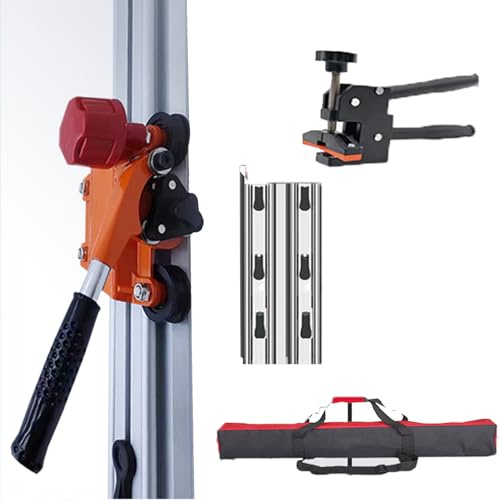 Tagliapiastrelle manuale con doppio binario per ceramica e porcellana, utensile di precisione per piastrelle di grande formato, ideale per officine e uso industriale