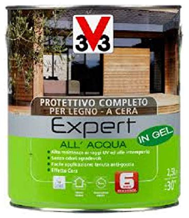 Protettivo completo per legno expert all'acqua 2,5L castagno scuro
