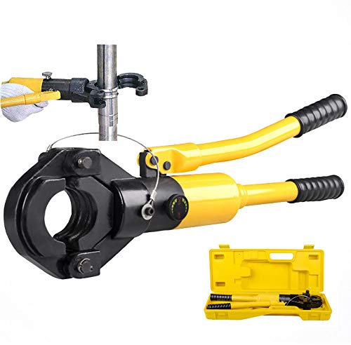 GEJLELDS Pince à Sertir Manuelle Outil Pince de Sertissage Multicouche Composites Press Pince Coupe-Tube Kit Compresseur de Ressorts d'amortisseurs pour raccords sur Tubes,50mm/53mm