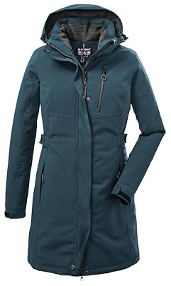 Killtec Damen Parka Funktionsparka mit abzippbarer Kapuze KOW 165 WMN PRK wasserdicht, Winddicht, atmungsaktiv