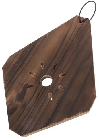 Happyyami Planteur Mural pour Fougères Support De Montage Vertical Bois pour Platycerium Et Succulentes Décoration Intérieure Moderne pour Espaces Verts