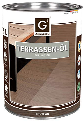 G2 Terrassen-Öl - Gebinde: 2,5 L - Ipe | Teak