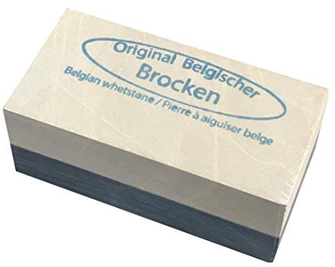 REMOS Piedra de afilar amarilla belga - 6x3 cm