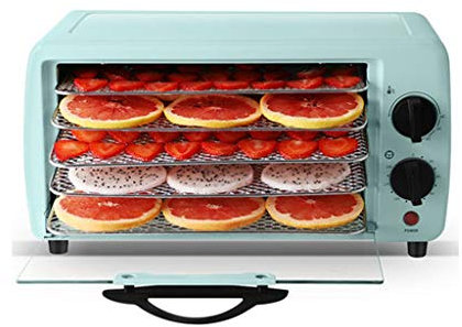 Fully Automatic Dried Fruit Vegetables Herb Meat Machine Mini Food Dehydrator Pet Meat Dehydrated 5 Trays Snacks