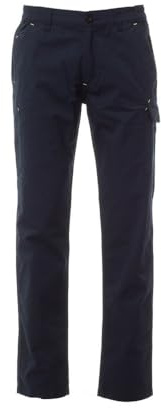 Pantaloni da Lavoro Elasticizzati Estivi (XL, Blue Navy)