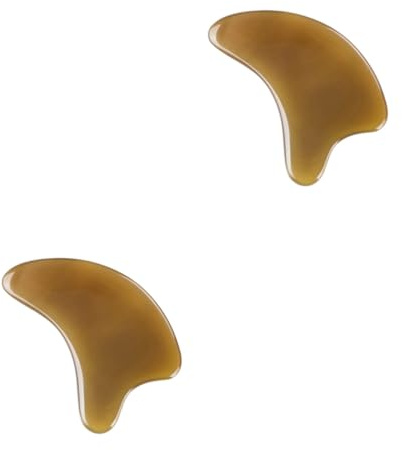 TOVINANNA 2 Stück 6 Mm Natürliches Hals-schabbrett Gerät Zur Gesichts- Und Halsformung Für Schönheit Sicheres Und Entlastendes Werkzeug