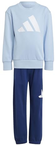adidas Mixte enfant ESSENTIALS JOGGER, glow blue/white, 5-6 Years