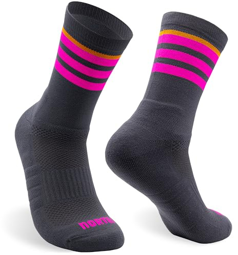 Gesockte Laufsocken & Trailrunning Socken, Gepolstert, Kompressions- & Rutschfest. Technische Sportsocken für Männer und Frauen, ohne Scheuerstellen