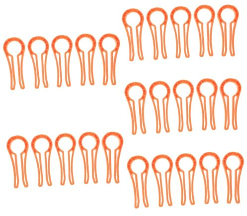 VICASKY 25stücke Sicherheitsverschluss Für Herdknöpfe Teiliges Idealer Herdschutz Für Verhindert Versehentliches Öffnen Und Schützt Vor Verletzungen Hitzebeständig Und Leicht Zu