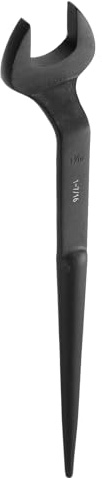 HARFINGTON Single Open End Spanner Wrench 1-7/16-inch 15 Degree Angle Single Open End SAE Construction Spanner Wrenches with 60°Offset Handle for Automotive Mechanical Maintenance
