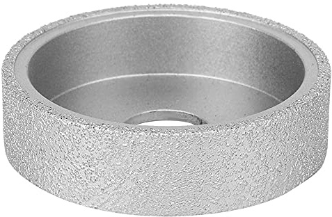 Muela Abrasiva de Diamante Soldada, 7,3 Cm, para Piedra, Mármol, Cerámica con Abrasivos de Diamante Afilados, Larga Vida útil, Uso en Seco/húmedo, Amoladora Angular (Muela