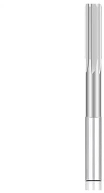 FADGOOD HSS Machine Reamer H8 Chucking Reamer Sraight Flute Reamer Common Round Shank Milling Cutter Tool,H8 6.5mm