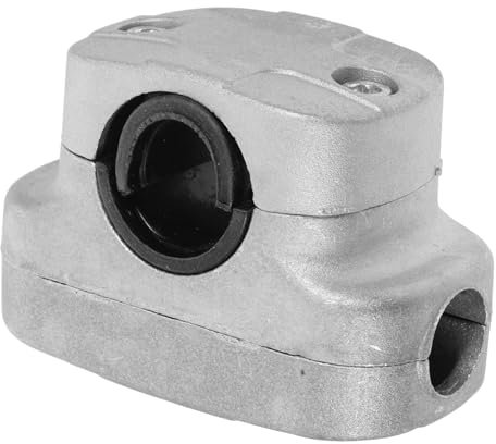 Happyyami Alloy Handle Clamp for Lawn Mower Trimmer Brush Handle Bracket Easy Install