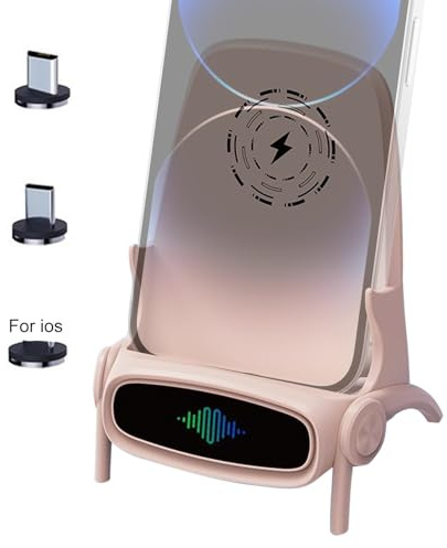 Cargador de teléfono móvil para silla, cargador de teléfono inalámbrico para silla - Soporte de teléfono de carga inalámbrico | Estación de carga rápida, soporte para teléfono para la mayoría de