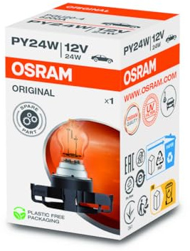 Osram ORIGINAL LINE 12 V, PSX PY24W, 5200A, Feu de signalisation halogène, 1 lampe