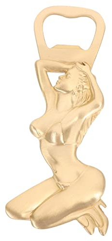 STOBAZA Ouvre Bouteille Rétro Forme Femme et Portable Outil Pratique pour et Maison Cadeau pour Camping et Pique