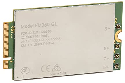Plyisty Tarjeta DE Red 5G, Tarjeta WiFi Inalámbrica DE Alta Velocidad M.2 30x52 Compatible con 5G, LTE y Wcdma, Inalmbrica NR Sub6 para Tableta DE Escritorio PORTÁTIL