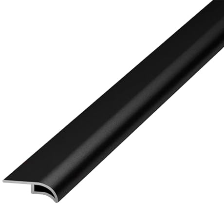 Vibeo Eagle Beak Drip Line for Exterior Wall, Aluminum Roof Eaves Drip Edge Strip, Patio/Window Sill Edging Drip, Rain Gutters Trim Molding(Black,14mm (0.6in))