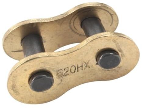 Eslabón maestro de cadena 520 con remache de junta tórica for motocicleta todoterreno