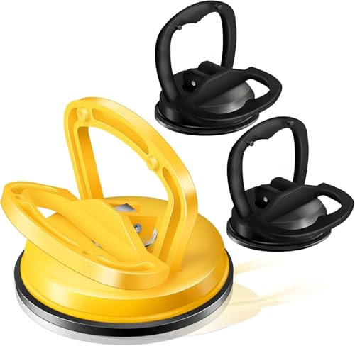 HORFUTY Car Dent Puller 3 Pack Dent Puller Powerful Car Dent Removal Kit Suction Cup Dent Puller for Car Dent Repair Dent Remover Tool for Car Body,Tiles Lifting