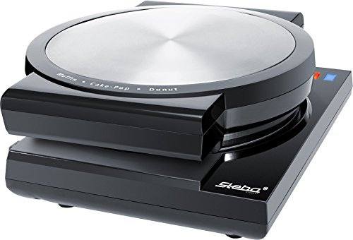 STEBA CM3 800W Nero Macchina per Ciambella e Cupcake, Alluminio, Silver/Black