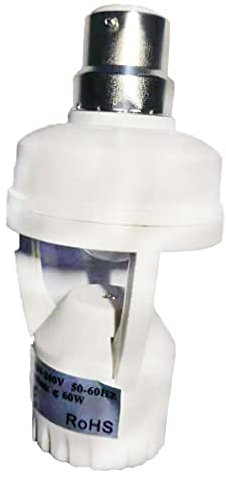 B22 Screw Light Bulb Holder LED PIR Infrared Motion Sensor Lamp Switch Socket