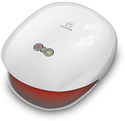 COMFIER FSA Wireless Hand Massager with Heat,3 Levels Compression & Heating,Rechargeable Hand Massager Machine for Carpal Tunnel,Mothers Day Gifts for Mom,Women,HSA