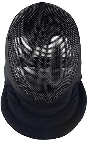 LEONARK Armory AR7011 Helm - Fechtkutschenmaske - CE 350N-zertifizierte Nationalmaske - Zaunschutzausrüstung mit Aufbewahrungstasche