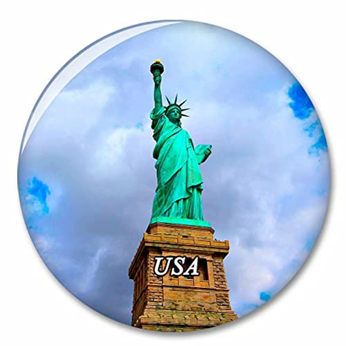 USA Amerika Freiheitsstatue New York Kühlschrank Magnete Dekorative Magnet Flaschenöffner Tourist City Travel Souvenir Collection Geschenk Starker Kühlschrank Aufkleber
