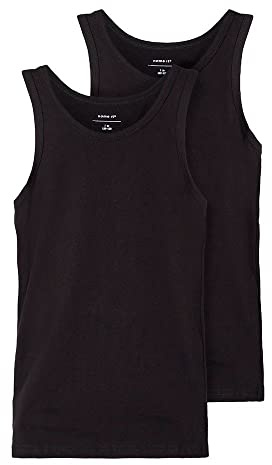 NAME IT Nkmtank Top 2P Noos Pantis, Black, 92 para Niños